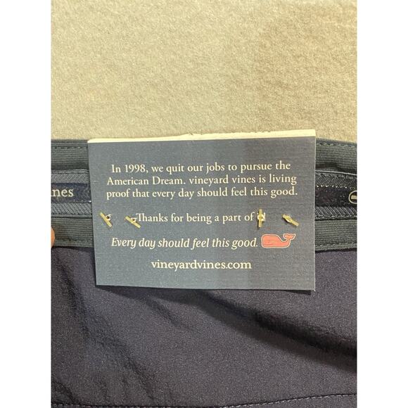 Vineyard Vines Men’s 33x34 Breaker Performance Slash Pocket Pants Navy - Picture 7 of 14